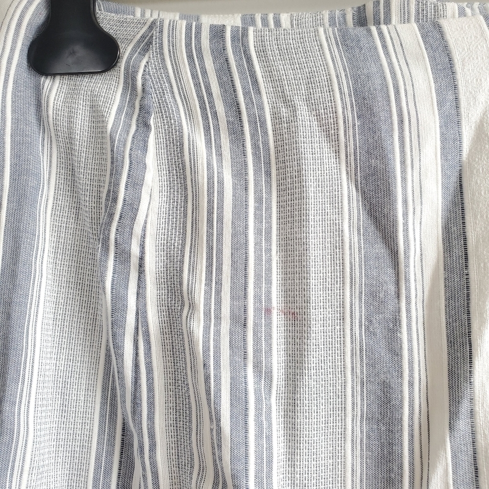New Red Carter Emma Chambray Stripe Skirt NWT Small - Picture 15 of 15